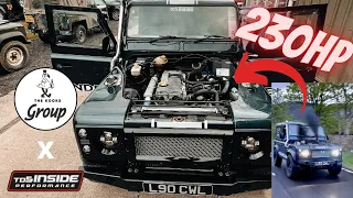 Defender TD5 Bonnet Exit Exhaust | TD5Inside x The Kooks Group | 230hp Defender | VNT Race Turbo