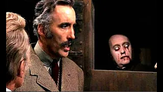 CHRISTOPHER LEE in " HORROR  EXPRESS "