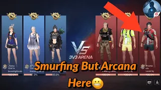 Smurfing Training Arena But We Met Arcana - LifeAfter PVP