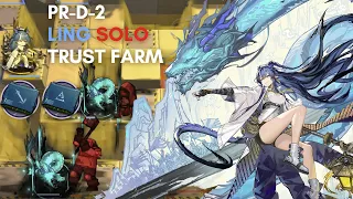PR-D-2 | Ling SOLO Trust Farm/Low Rarity Guide [Arknights]