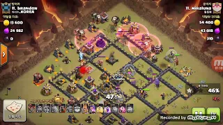 HOW TO 3 STAR MAX TH9 CLAN WAR BASE - STONE GOBOLALOON ATTACK STRATEGY