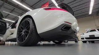 2017 Mercedes Benz AMG GT 4.0 Twin Turbo v8 Sport Mode Exhaust Sound