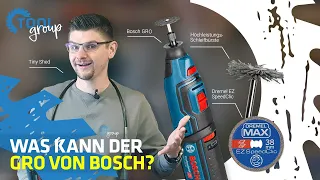 Akku-Rotationswerkzeug GRO 12V-35 von Bosch – Mehr als nur ein TOOL für den MODELLBAU? || ToolGroup