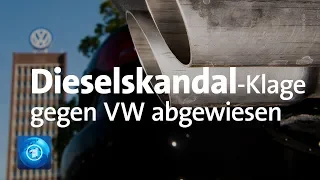 Dieselskandal: Gericht weist Klage gegen VW ab