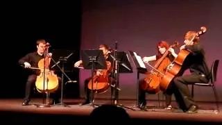 Michael W. Rossi Cello Quartet Teen Arts Showcase 4-17-13 001