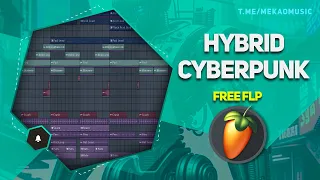Hybrid Cyberpunk In FL Studio 20 (+FREE FLP/Бесплатный FLP) #freeflp #flstudio #cyberpunkmusic