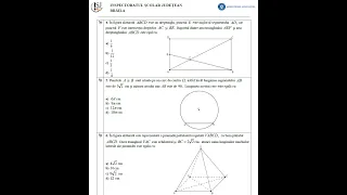 Simulare EN matematică ISJ Brăila ianuarie 2024 - Sub. I şi II