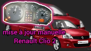 Effacer les défauts manuellement Renault Clio 2[ manière magique ]