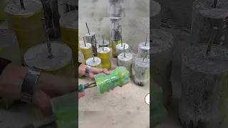 Diy Swan Flower Pots from Plastic Bottles And Concrete For Garden   Cement Pots for Plants