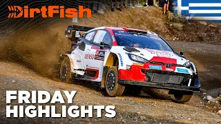 Ogier Fights Neuville | WRC Acropolis Rally Greece 2023 Friday Highlights