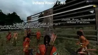 Mount and Blade MOV Last of the Mohicans, PF slaughter event. Indian view