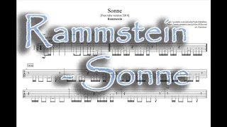 Rammstein - Sonne Fingerstyle cover for acoustic guitar || video tab || free PDF || arr. by Kaminari