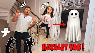 ELİF ANNESİNİ KORKUTTU !! GİZEMLİ EVDE HAYALET VAR!! بابا جاب لي بالون - جنى مقداد | طيور بيبي