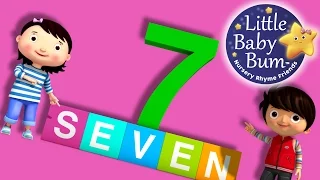 Number 7 Song | Nursery Rhymes for Babies by LittleBabyBum - ABCs and 123s