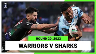 New Zealand Warriors v Cronulla-Sutherland Sharks | NRL 2023 Round 20 | Full Match Replay