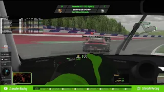 IRacing 2023 Porsche GT3R 992 Fanatec GT3 Series Fixed RedBull Ring P6 gestartet von P9