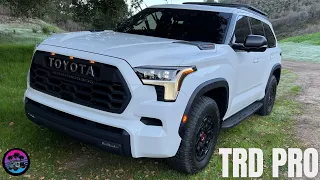 FIRST LOOK!! 2023 Toyota Sequoia TRD PRO