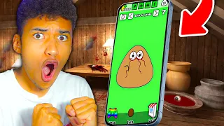 NON GIOCARE MAI a POU (VERSIONE EXE) ALLE 3 di NOTTE😱*finita male*