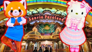 First Time Visiting Hello Kitty and Friends Theme Park! Sanrio Puroland