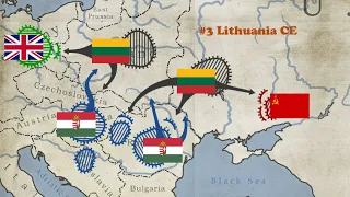 Strategy & Tactics Sandbox WW2. Lithuania conquers europe #3