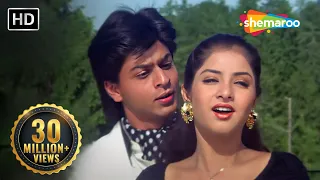 Aisi Deewangi (ऐसी दीवानगी) - MOST VIEWED SONG YOUTUBE - Deewana - Shah Rukh Khan -Divya Bharti-Alka