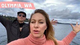 OLYMPIA WASHINGTON - EXPLORING THE PUGET SOUND - TRAVEL VLOG