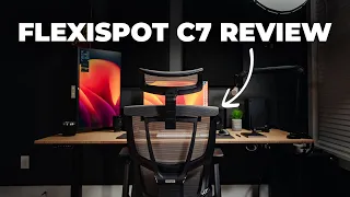 The BEST “Budget” Ergonomic Chair for Your Desk Setup? - FlexiSpot C7 Review