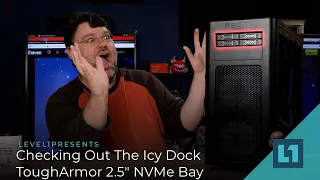 Checking Out The Icy Dock ToughArmor 2.5" NVMe Bay