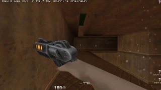 QUAKE 2 | David vs PURRI | 2019 | friendly match on q2dm1 (The Edge)