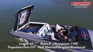 2017 Cigarette Racing 42X offered by Performance Boat Center