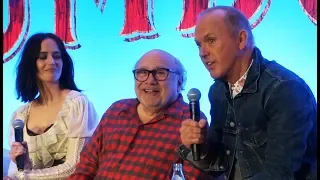 "Dumbo" press conference with Tim Burton, Michael Keaton, Danny DeVito, Colin Farrell, more