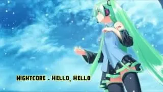 Nightcore - Hello, Hello