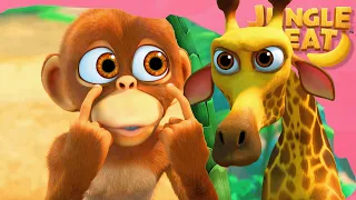 Mirando es cariñoso | Jungle Beat Español | Video para niños