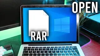 How To Open RAR Files On Windows 10 | Extract RAR Files On PC