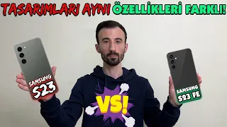 Samsung Galaxy S23 FE VS Samsung Galaxy S23 En Detaylı Karşılaştırma! KARARSIZ KALDIYSAN İZLE!