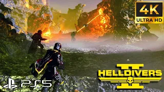 HELLDIVERS 2 Gameplay Walkthrough Part 1 PS5 [4K 60FPS] - No Commentary