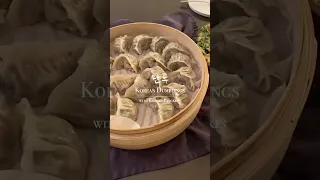 Korean Homemade Dumplings 만두