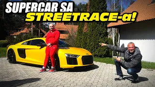 M.JEČMENICA: AUDI R8 V10 PLUS na STREET RACE-u!!!