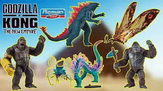 NEW Playmates Mothra with Mini Jia, Tiamat & Kong Godzilla x Kong: The New Empire RELEASE DATE!