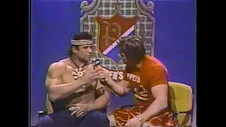 Piper's Pit with Jimmy Snuka   Wrestling at the Chase March 18th, 1984