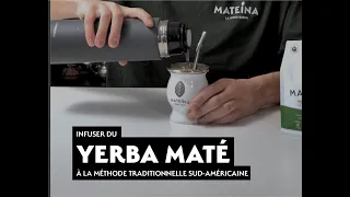 Les étapes pour préparer du Yerba Maté avec une gourde et une bombilla - Méthode d'Argentine