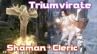 Skyrim Mod - Triumvirate Spell Showcase Shaman + Cleric