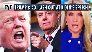 Trump & Co. LASH OUT At Biden Over Jan. 6th Anniversary Speech