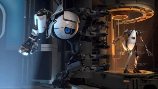 Играем в Portal 2. Прохождение кооператива. Часть I.