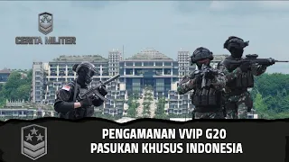 Intip Pengamanan Khusus G20 ala Pasukan Khusus Indonesia