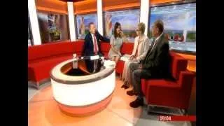 A D Garrett on BBC Breakfast 19th June