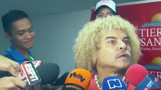 El Pibe Valderrama  critica cambio del horario de Colombia vs Paraguay