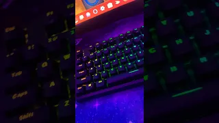 AUKEY KM-G14 Mechanical TKL Gaming Keyboard with RGB and Red Switches, Wired USB (USAN1021250)