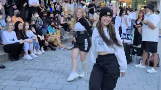 [Kpop Busking in Hongdae] TWICE(트와이스) "I CAN'T STOP ME" dance cover by Alina, Lia 2022년 9월 10일