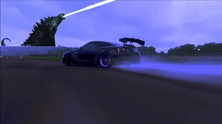 Nissan GTR R35 Drifting Godzilla is Drifting